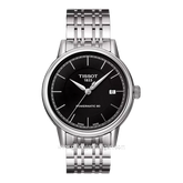 TISSOT CARSON AUTOMATIC GENT T085.407.11.051.00 Silver Dial Black Stainless Steel